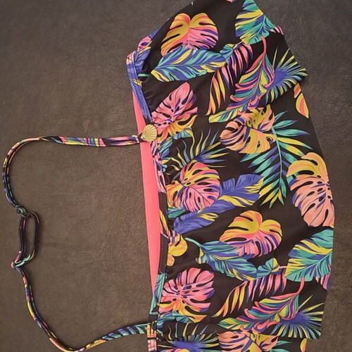 H&M Bikini like new, colorful, adjustable straps, size 14+