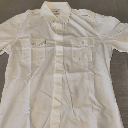 Pilot shirts used, 5 short sleeve and 4 long sleeve, size L, 100% cotton