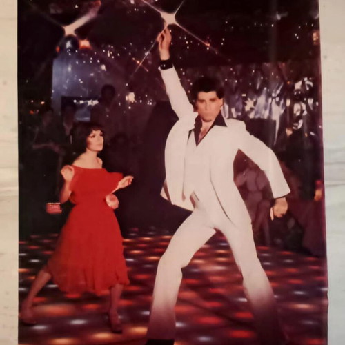 Authentic vintage Saturday Night Fever poster like new (1977)