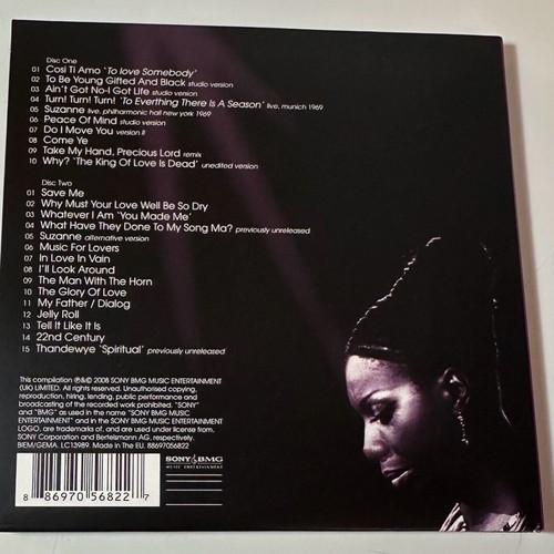 Nina Simone Tell It Like It Is 2 CD like new, jazz