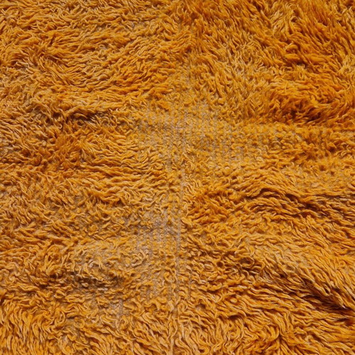 Flokati large rug used 0.95 m x 1.90 m with wear in center