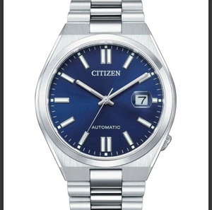 Citizen Tsujosa Mens Automatic Watch Silver Stainless Steel Bracelet NJ0150-81L 40mm