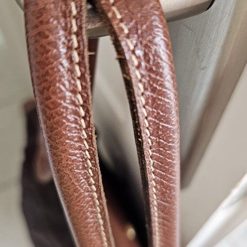 Longchamp handbag like new, brown