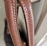 Longchamp handbag like new, brown