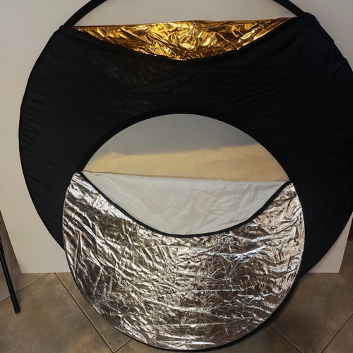 Set of 3 Photography Lighting Reflectors 80cm, 110cm & Triangular