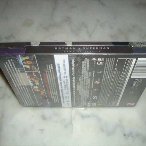 Batman v Superman 3D Blu-Ray καινούργιο Greek Steelcase