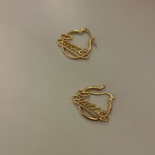Earrings stainless steel gold plated new