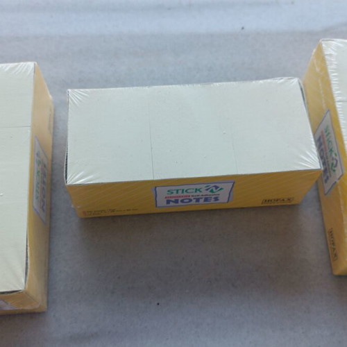 Yellow Sticky Notes 38x50 mm pack of 36, new
