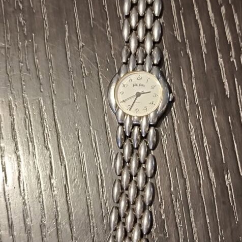 Folli Follie women's watch used, silver 925
