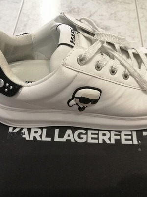 Karl Lagerfeld sneakers like new, white, size 40