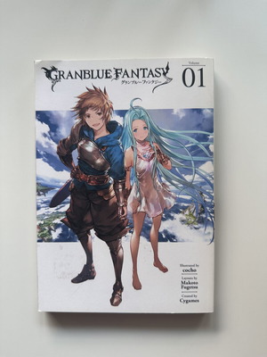 Granblue Fantasy Vol.1 manga like new, English