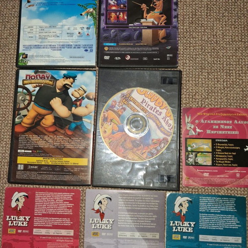 Children's DVD pack of 8 used