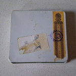 Μεταλλικό κουτί Panter για 20 μικρά πούρα, vintage συλλεκτικό