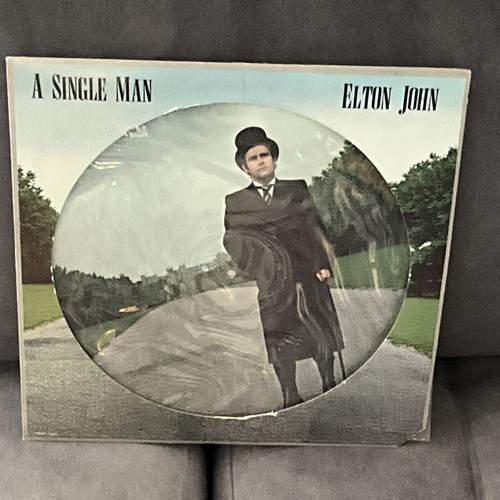 Elton John A Single Man Picture Disc LP used, collectible vinyl