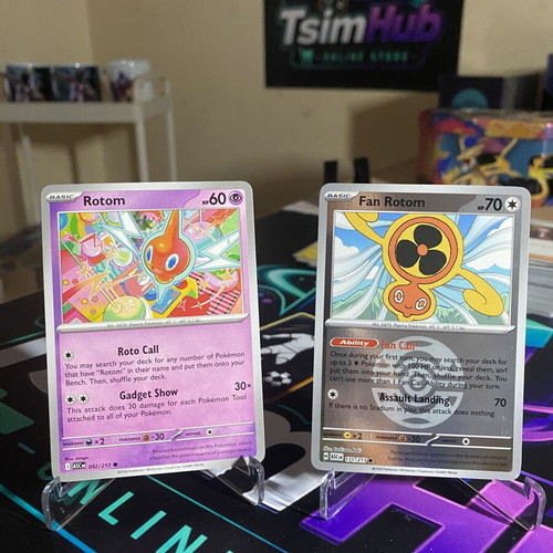 Pokemon cards like new, set of two
