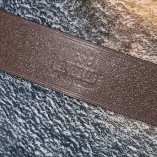 Diesel leather bracelet Fuel for life vintage new, brown