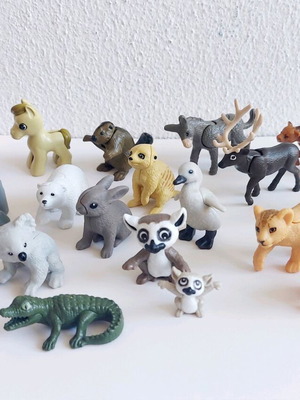 Φιγούρες ζωάκια μεταχειρισμένες, πακέτο