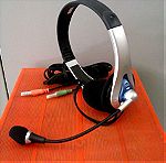  Ακουστικά + Μικρόφωνο (headphone + mic + Volume Control)