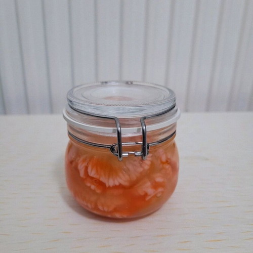 Marmalade candle like new, 150gr soy and gel with orange scent