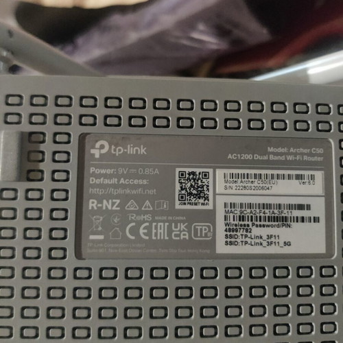 Tp-Link Archer C50 Router like new