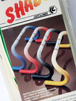Винтидж 80's Pelten Shade лента за кормило на велосипед Cicloline Италия нова