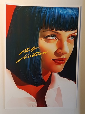 Pulp Fiction A4 poster