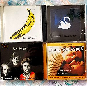 4 μουσικά CD σχεδόν καινούρια