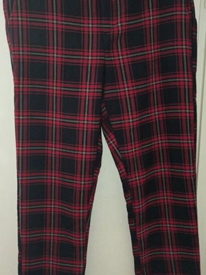 ZARA checked pants used, size 13-14 years