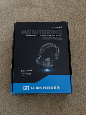 Sennheiser HD25 Plus ακουστικά DJ σαν καινούργια, ενσύρματα