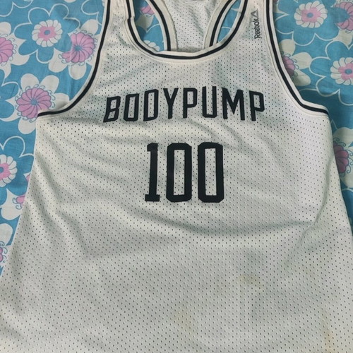 Reebok Les Mills 100 Gym Top size 8-10 Body Pump like new