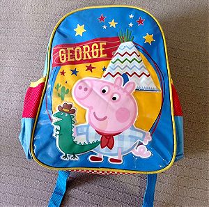 Σχολική τσάντα νηπιαγωγείου Pepa pig