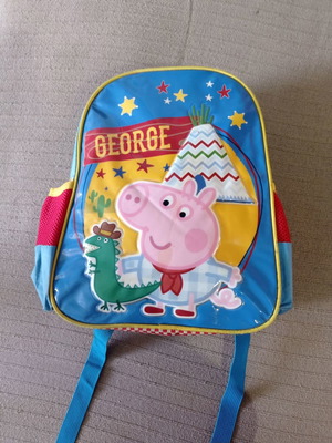 Pepa Pig Kindergarten School Bag used