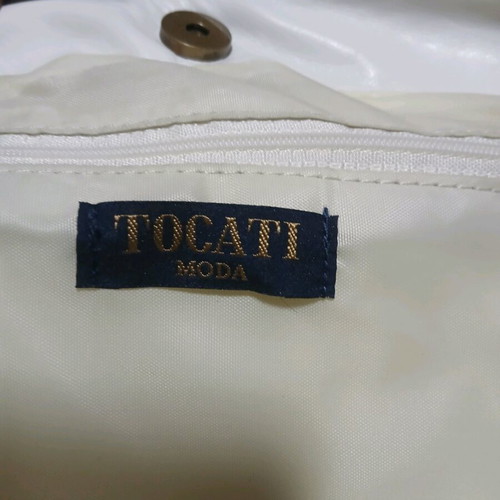 Tocati women's handbag white new 44×30cm