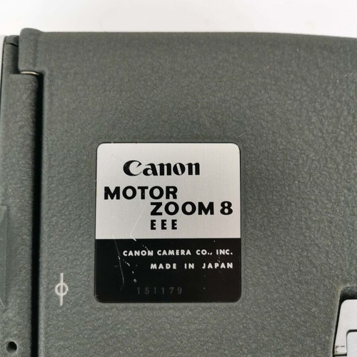 Canon Motor Zoom 8 video camera used, vintage 1962, functional