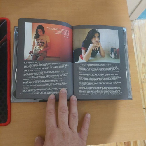 Amy Winehouse Frank & Back to Black special edition CD with minor damage