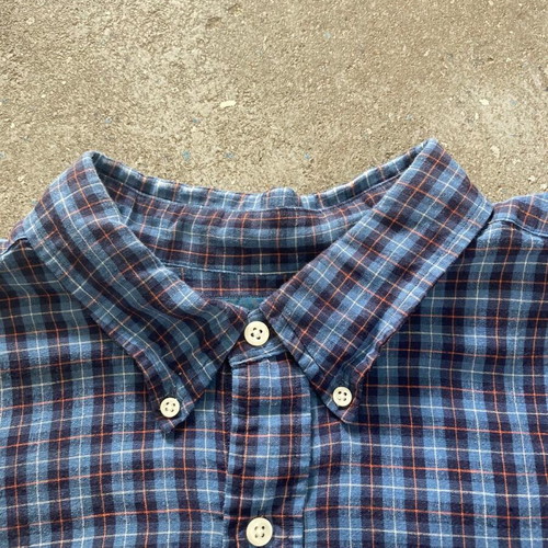 Ralph Lauren Oxford Classic Fit XXL Long Sleeve Shirt, blue red black