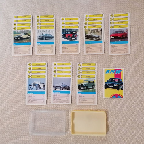 BMW Euro Card used, 31 cards missing G4