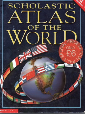 Scholastic Atlas Of The World new, Greek language
