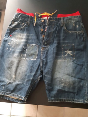 Dsquared denim βερμούδα vintage μεταχειρισμένη μέγεθος 40 M/L