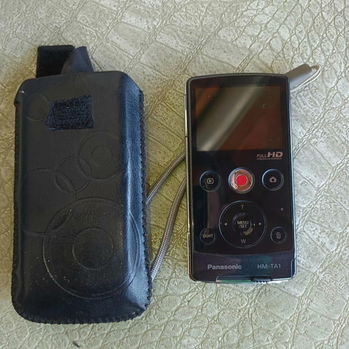 Panasonic HM-TA1 pocket video camera like new, Full HD 1080p