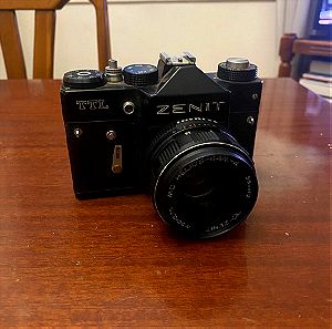 Zenit - TTL 35mm SLR Camera - Helios-44M 58mm f2 Lens - Super Paragon PMC Lens