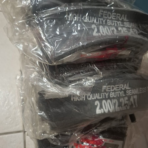 Motorcycle inner tubes pack of 20 200 225 17 for moped
