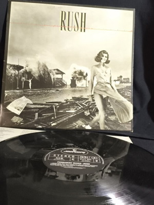 Permanent Waves Rush LP like new