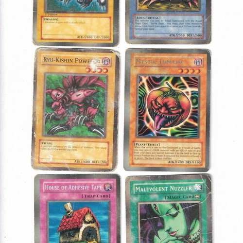 Yu Gi Oh! card pack of 21 used, some with wear