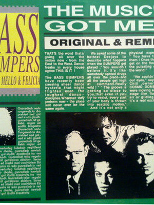 Bass Bumpers The Music's Got Me CD used, electronic