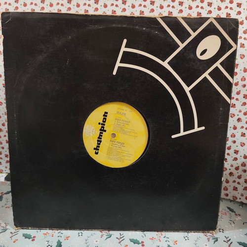 Raze Bass Power vinyl record used, electronic