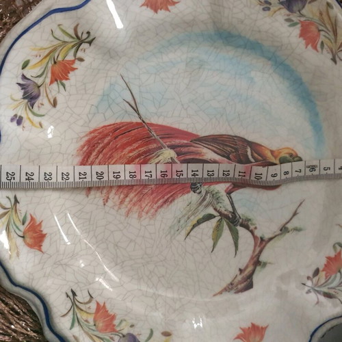 Mebel vintage melamine serving plate used
