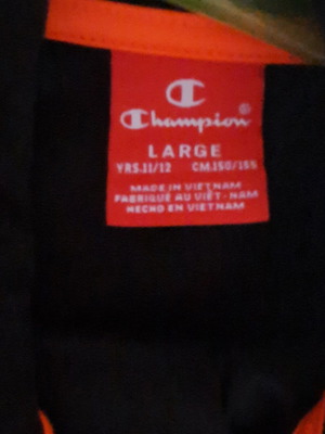 Champion sportswear black like new