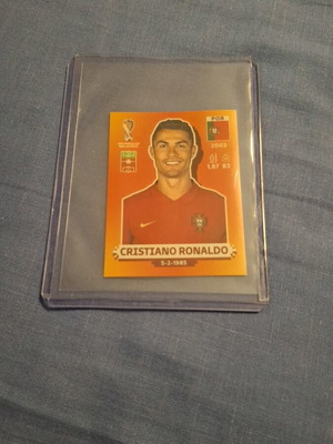 Panini FIFA World Cup 2022 Cristiano Ronaldo αυτοκόλλητο καινούργιο