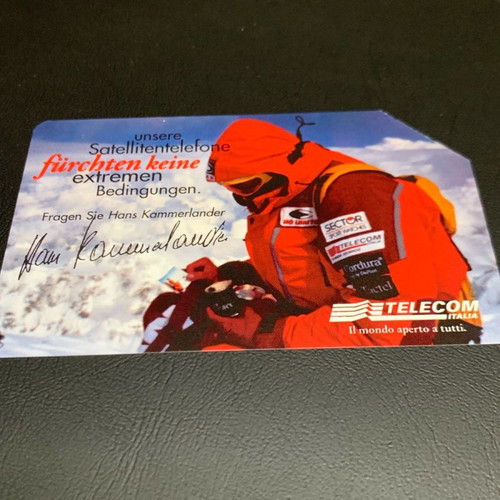 Telecom Italia phone cards 2001 used, 10,000 lire (2)